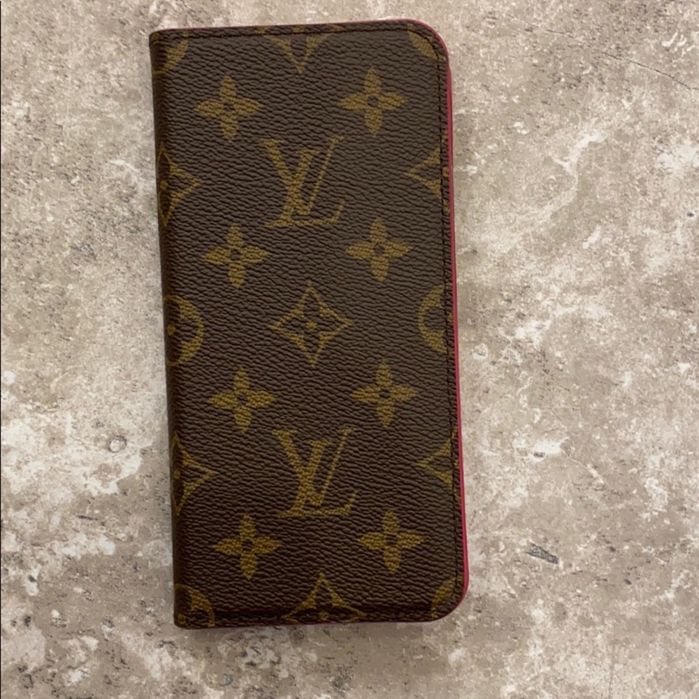 Authentic Louis Vuitton IPhone  XS Max pholio